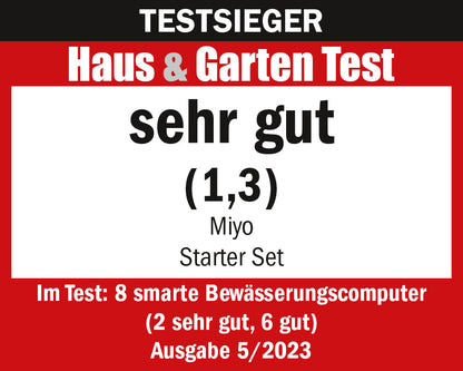 MIYO Starter Set 1V-20 (mit Ventil 1V-20)